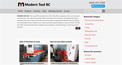 Desktop Screenshot of moderntoolbc.com